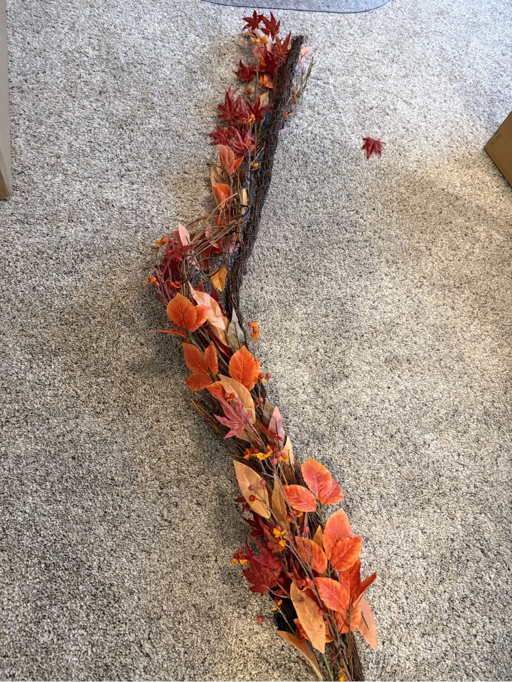 Pottery Barn Fall garland